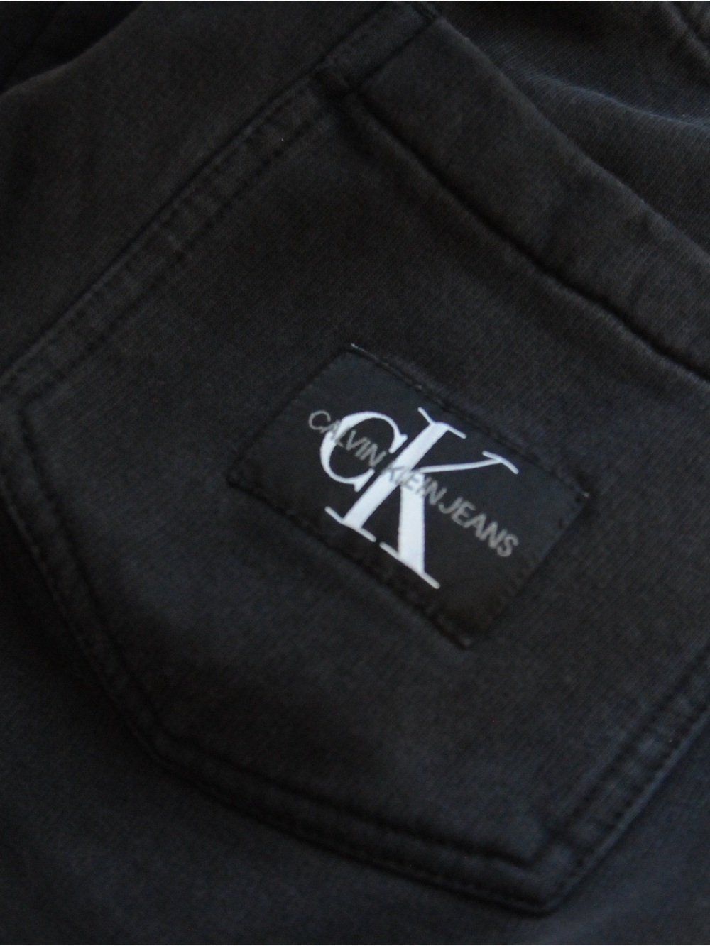 Calvin Klein Black Sweatpants - Picture 3 of 4